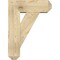 Ekena Millwork Traditional Craftsman Rough Sawn Bracket w/ Offset Brace, Douglas Fir, 8"W x 22"D x 30"H BKT0806X22X30TRA04RDF - alternate 2